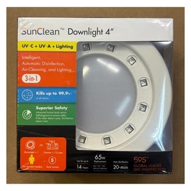 59S SunClean Downlight 3 in 1 UV-C+ UV-A+ Lighting, 4" and 5"/6"