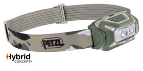 PETZL ARIA-1 RGB 350LM LED HEADLAMP HYBRID CONCEPT AAA BATTERY OR CORE PACK IP67