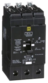 EDB34030 - Schneider Electric (Square D) 3-Pole 30 A 480Y/277 V AC Bolt-On Circu