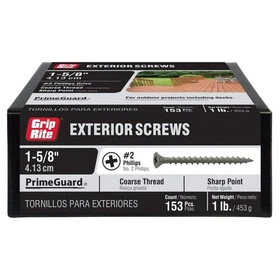 Fasteners Deck Screws Polymer Coated Steel Bugle Head Sharp Point 1756 Count New Fasteners Deck Screws Polymer Coated Steel Bugle Head Sharp Point 1756 Count New