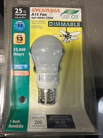 Sylvania Light Bulbs Various Sizes & Styles 3 Way, Flood, Bug Lights, Fan NOS