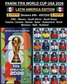 Panini FIFA World Cup 2026 Stickers #00 #SCO20