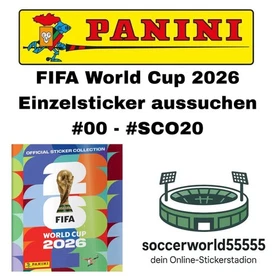 Panini FIFA World Cup 2026 - Single Sticker #00 - #SCO20 Pick