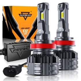 AUXBEAM H11 H9 H8 LED Headlight Bulb Low Beam Fog Light 120W 25000LM 6500K White