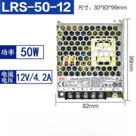 1PC NEW MEAN WELL Switching power supply LRS-50-24 12V 5 35-100/150/200/350W #YX