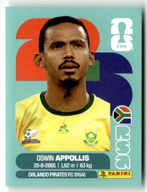 Panini FIFA World Cup USA 2026 POR 01 - UZB 20 Individual Stickers Pick 4/4