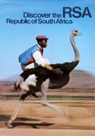 13843.Decor Poster.Home Interior design.Wall Art.Vintage South Africa Travel RSA