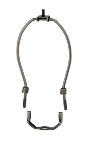 B&P Lamp Heavy Duty Antique Bronze Lamp Harps