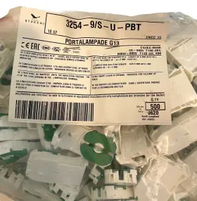 3254-9-S-U-PBT AA G STUCCHI Pack Lamp Holders