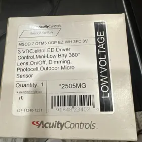 2505MG ACUITY BRANDS SENSORSWITCH Vdc Eldo Led Driver Control