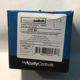 200YCH ACUITY CONTROLS Nlight Sensor Switch Power Supply Nps