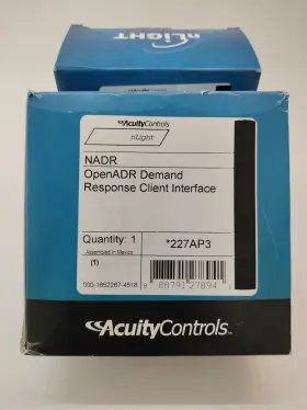 227AP3 ACUITY CONTROLS Nadr Openadr Demand Client Interface