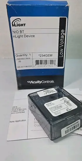 889804278217 ACUITY CONTROLS Nlight Device Nio Bt Bluetooth