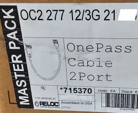 12-3G ACUITY LITHONIA Reloc Onepass Cable Feet