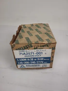 71A2571-001D ADVANCE Core Coil Ballast Nos Kit