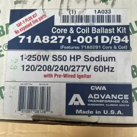 71A8271-001D-94 ADVANCE Core Coil Ballast Kit