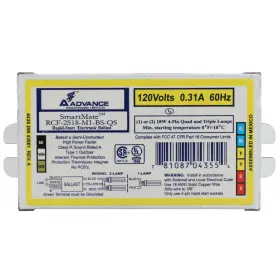 RCF-2S18-M1-BS-QS ADVANCE BALLAST Fluorescent Cfl