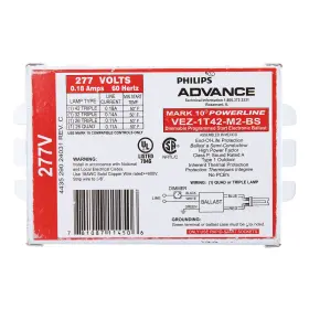 VEZ-1T42-M2-BS ADVANCE BALLAST Philips Powerline Dimmable