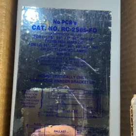 RC2S85F0I ADVANCE Ballast Box #2