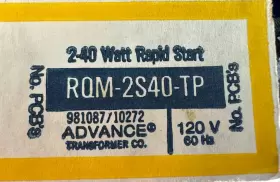RQM-2S40-3-TP ADVANCE Ballast
