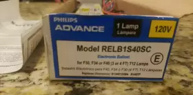RELB-1S40-SC ADVANCE TRANSFORMER CO Philips Lamp Rapid Start #2