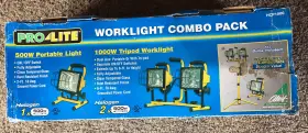 HCP1500 ALERT STAMPING Pro Lite Worklight Pack Halogen Lamp
