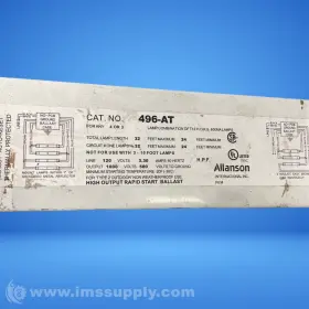496-AT ALLANSON Magnetic Sign Ballast #2
