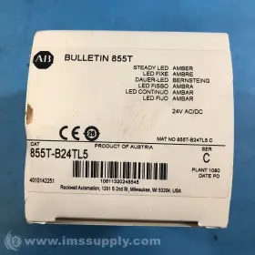 855T-B24TL5 ALLEN BRADLEY Stack Light Amber Fnfp