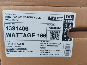 80BLEDE10 AMERICAN ELECTRIC LIGHTING AEL Nl Led Roadway Light