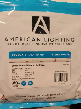 STLHD-WW-16 AMERICAN LIGHTING Led Tape Light