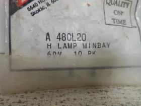 A480L-20 AMP Adams Elevator Lamp Minibayonet #3