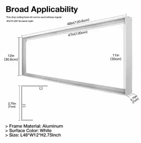 AN-1X4FT-SFK ANTEC LIGHTING Frame Ceiling #2