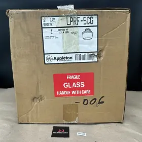LPRF-5CG APPLETON Box Electric Glass Closed Prismatic