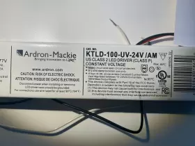 KTLD-100-UV-24V-AM ARDRON-MACKIE Led Fixture Power Unit #2