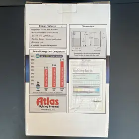 730-112G ATLAS Led Wall Light Glare #3