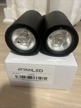 AT-HP-15-36-95-24-BK ATTAIN LED Track Light Head