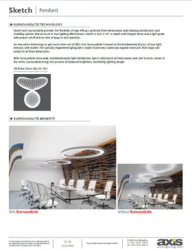 SKPE-13-LED AXIS LIGHTING Arc Light Fixture Radius