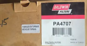 PA4707 BALDWIN FILTERS Axial Seal Round Air Filter #3