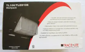 TL106-TLED106 BARRON LIGHTING Trace Lite Wallpack Light