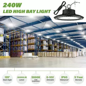 414731068925 BFT Led High Bay Light Ufo Dimmable Hid Hps #2