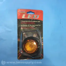 C502A BLAZER Round Amber Led Marker Light Fnfp