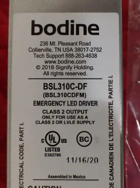 BSL310C-DF-A BODINE Emergency Led Driver Ballast #3