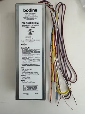 BSL36 BODINE Pak Emergency Led Driver Switch