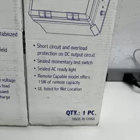 73500139 BOW Lighting Emergency Head Light Battery #3