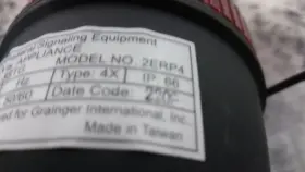 2ERP4 BRAND NAME Lamp Warning Light Cw #2