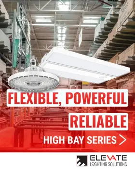HBR-150CLS-CR-BL BRAND NAME LIGHTING Elevate Ufo Led High Bay