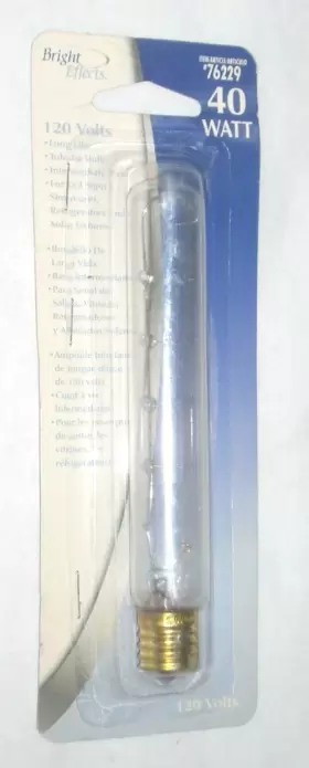76229 BRIGHT EFFECTS Light Bulb Tubular Exit Signs