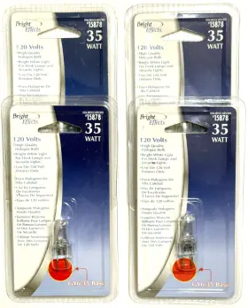 LBP35T4-JCD BRIGHT EFFECTS Base Halogen Bulb Set Uspsga