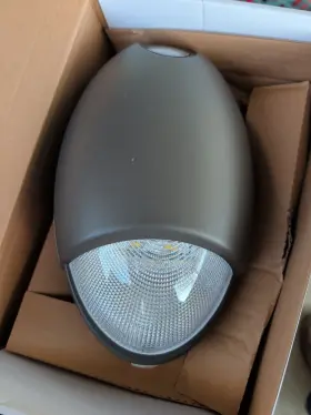 849665028130 C-LITE Led Emergency Light Fixture Bat Backup