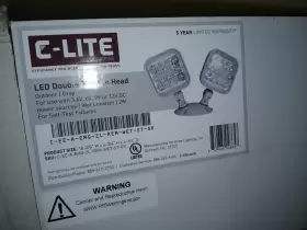C-EE-A-EMG-2L-WET-BB-GR C-LITE Emergency Led Light